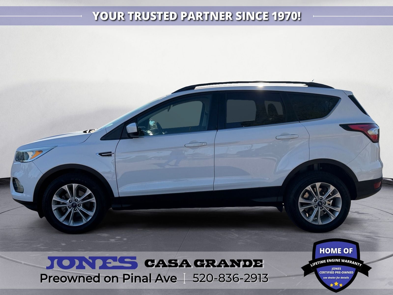 Used 2018 Ford Escape SE with VIN 1FMCU0GD2JUD23594 for sale in Casa Grande, AZ