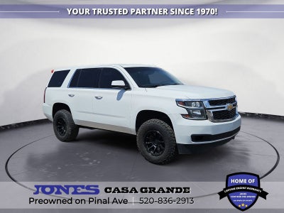 2018 Chevrolet Tahoe Police