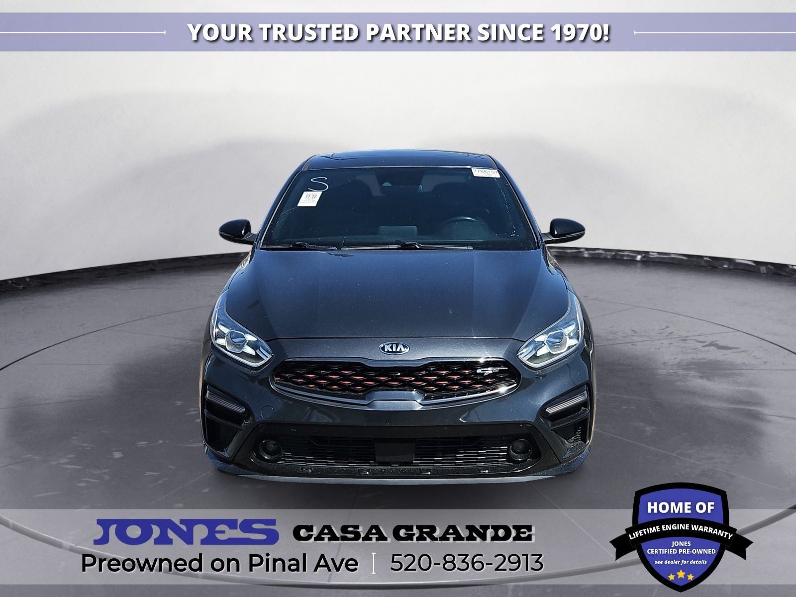 Used 2021 Kia Forte GT with VIN 3KPF44AC7ME411830 for sale in Casa Grande, AZ