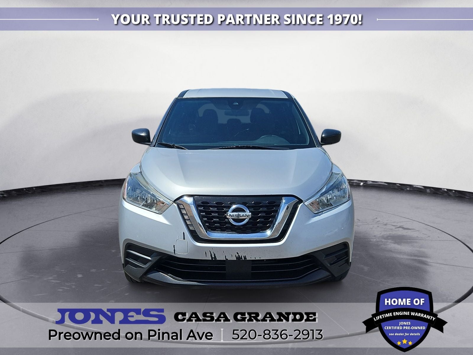 Used 2020 Nissan Kicks S with VIN 3N1CP5BV1LL547190 for sale in Casa Grande, AZ