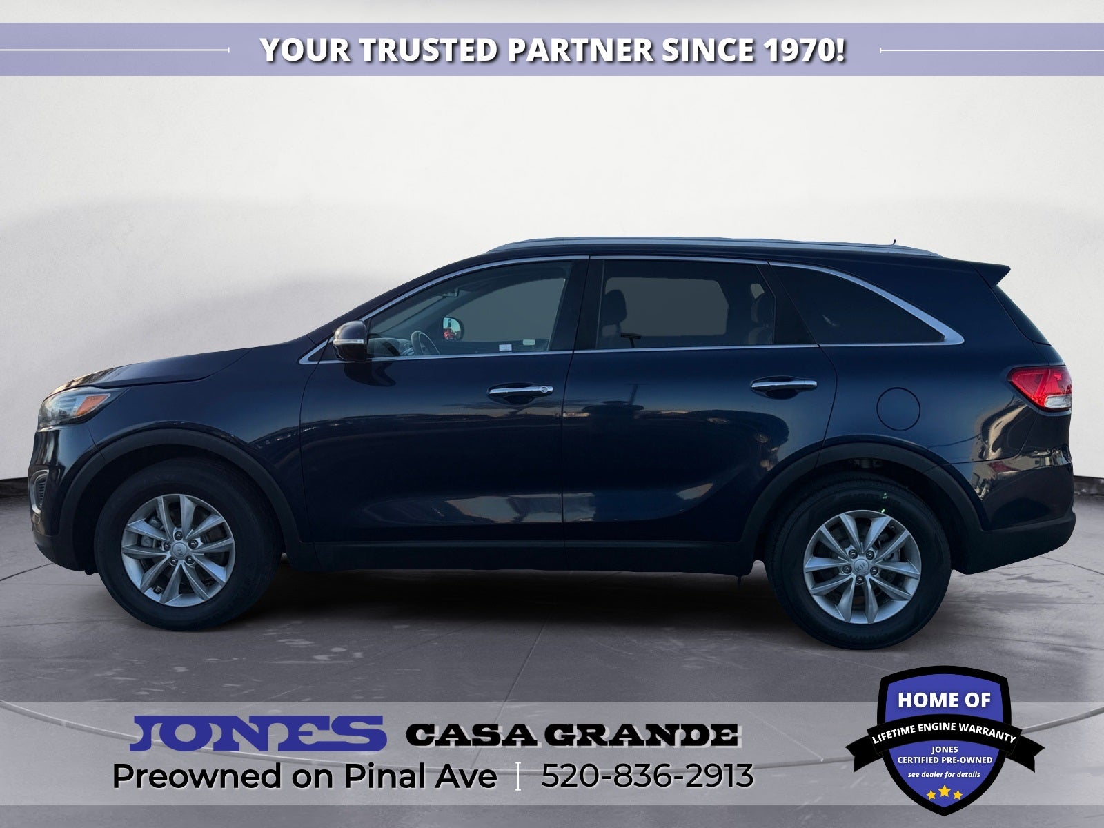 Used 2017 Kia Sorento LX with VIN 5XYPG4A38HG193370 for sale in Casa Grande, AZ