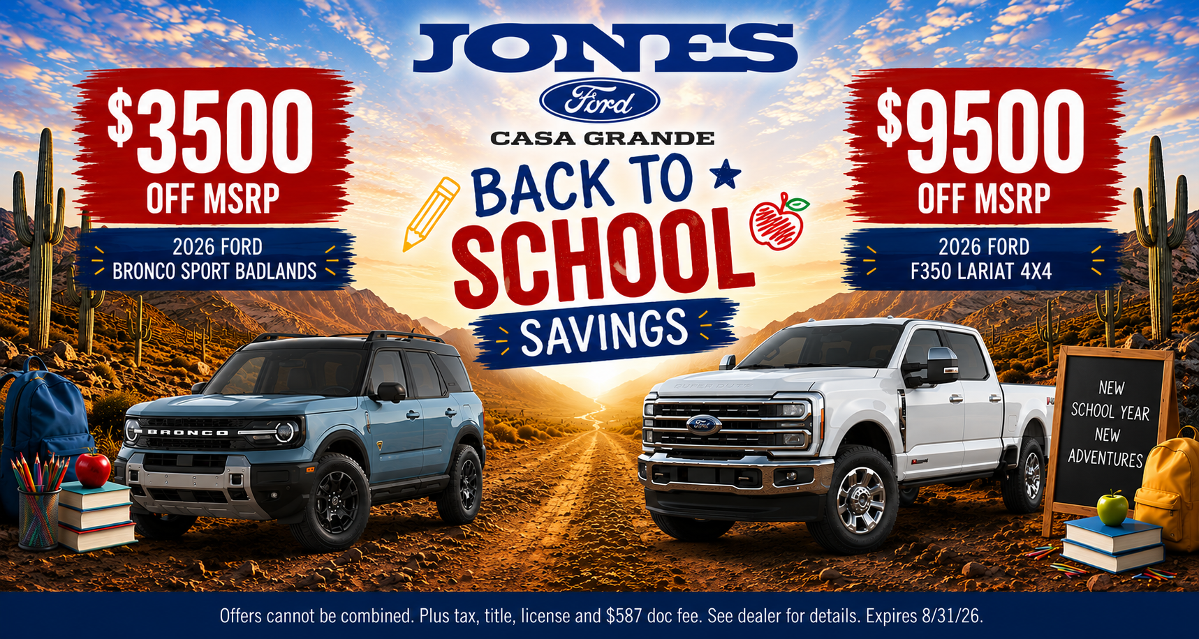 Back to School Savings