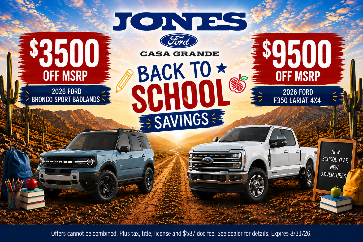 Back to School Savings