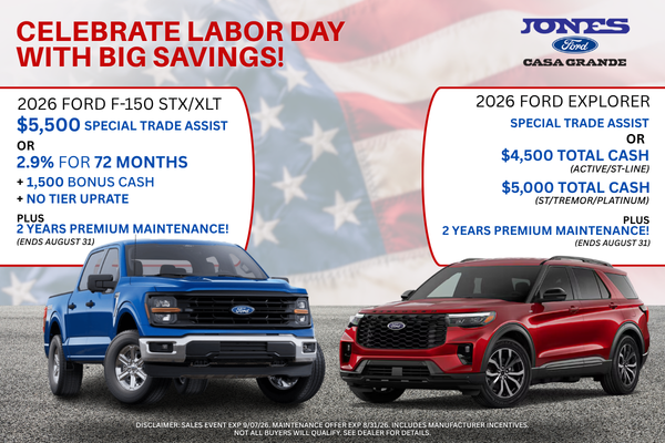 Celebrate Labor Day with Big Savings