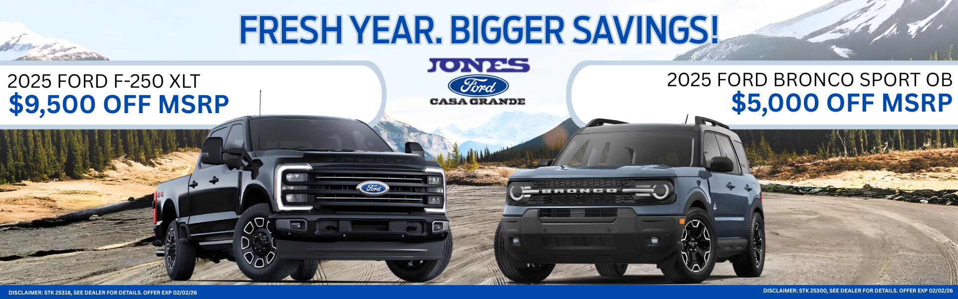 Fresh Year. Bigger Savings!