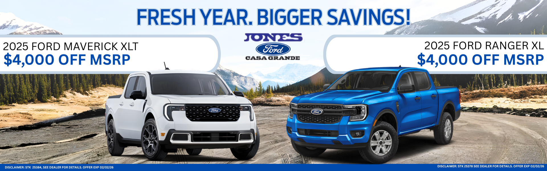 Fresh Year. Bigger Savings!