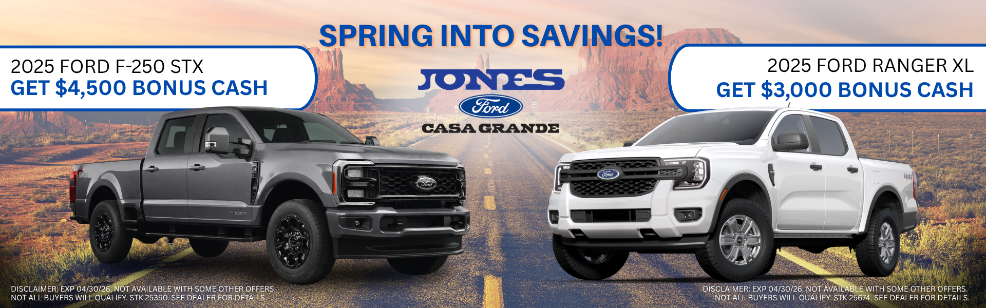 Spring into Savings!