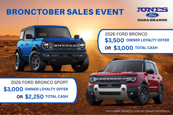 BronCtober Sales