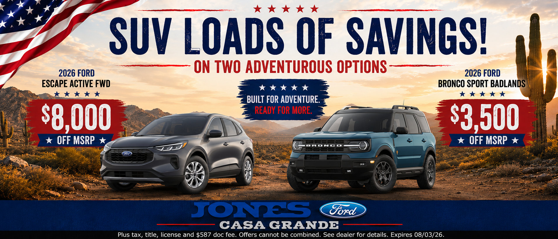 Bronco Sports & Escape Active