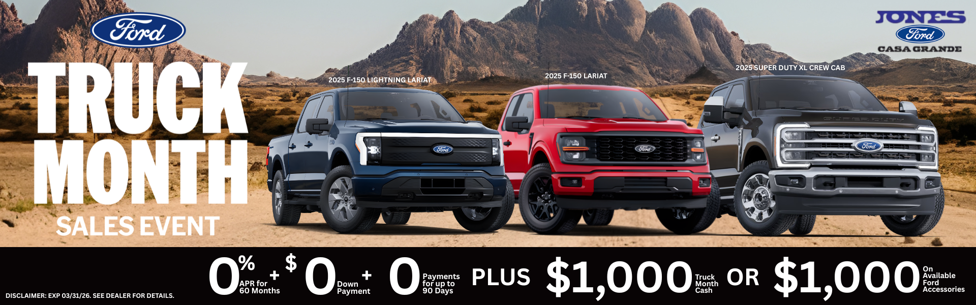 Truck Month Sales Event